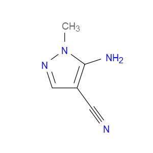 5-AMINO-1-METHYL-1H-PYRAZOLE-4-CARBONITRILE - Click Image to Close