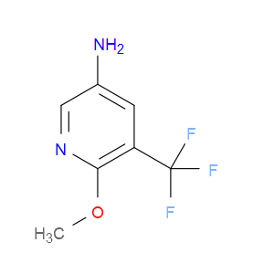6-METHOXY-5-(TRIFLUOROMETHYL)PYRIDIN-3-AMINE - Click Image to Close