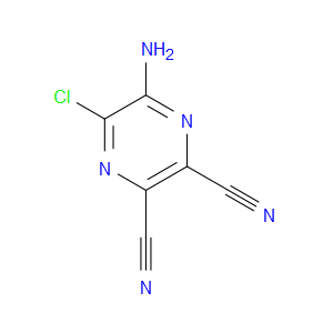 5-AMINO-6-CHLORO-2,3-DICYANOPYRAZINE