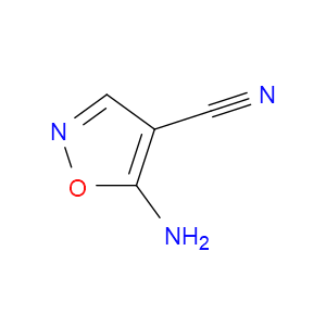 5-AMINOISOXAZOLE-4-CARBONITRILE - Click Image to Close