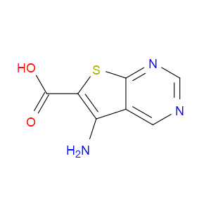 5-AMINOTHIENO[2,3-D]PYRIMIDINE-6-CARBOXYLIC ACID - Click Image to Close