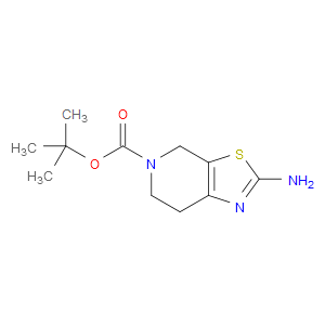 TERT-BUTYL 2-AMINO-6,7-DIHYDROTHIAZOLO[5,4-C]PYRIDINE-5(4H)-CARBOXYLATE - Click Image to Close