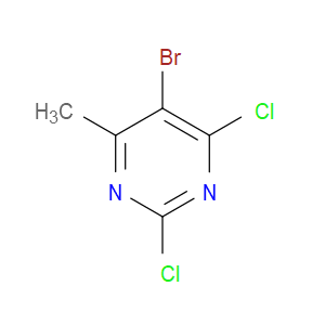 5-BROMO-2,4-DICHLORO-6-METHYLPYRIMIDINE