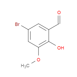 5-BROMO-2-HYDROXY-3-METHOXYBENZALDEHYDE - Click Image to Close