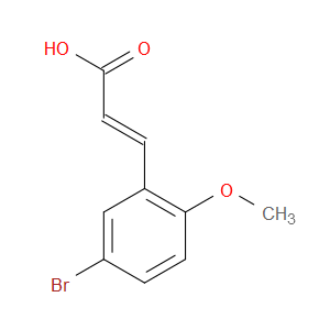 5-BROMO-2-METHOXYCINNAMIC ACID - Click Image to Close