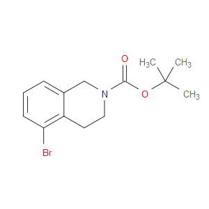 TERT-BUTYL 5-BROMO-3,4-DIHYDROISOQUINOLINE-2(1H)-CARBOXYLATE