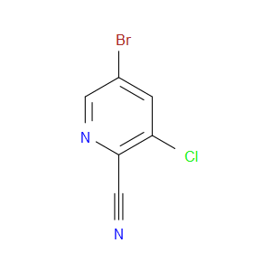 5-BROMO-3-CHLOROPYRIDINE-2-CARBONITRILE
