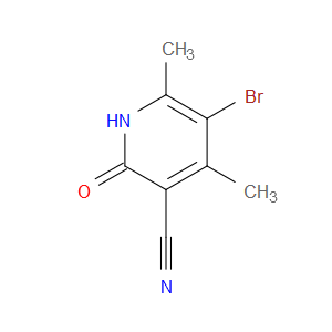 5-BROMO-4,6-DIMETHYL-2-OXO-1,2-DIHYDROPYRIDINE-3-CARBONITRILE - Click Image to Close