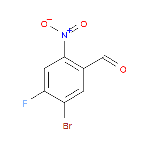 5-BROMO-4-FLUORO-2-NITROBENZALDEHYDE