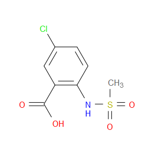 5-CHLORO-2-(METHYLSULFONAMIDO)BENZOIC ACID