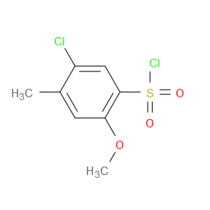 5-CHLORO-2-METHOXY-4-METHYLBENZENESULFONYL CHLORIDE