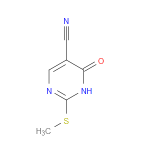 4-HYDROXY-2-(METHYLTHIO)PYRIMIDINE-5-CARBONITRILE