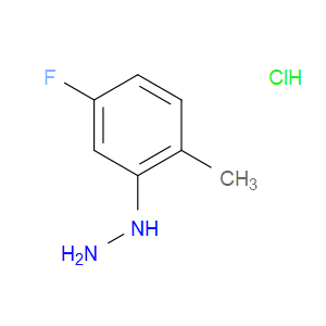 5-FLUORO-2-METHYLPHENYLHYDRAZINE HYDROCHLORIDE - Click Image to Close