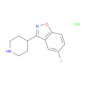 5-FLUORO-3-(4-PIPERIDINYL)-1,2-BENZISOXAZOLE HYDROCHLORIDE