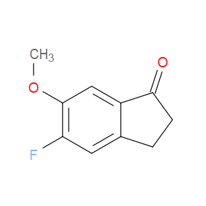 5-FLUORO-6-METHOXY-2,3-DIHYDRO-1H-INDEN-1-ONE - Click Image to Close