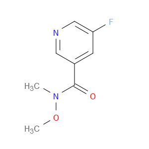 5-FLUORO-N-METHOXY-N-METHYLNICOTINAMIDE - Click Image to Close
