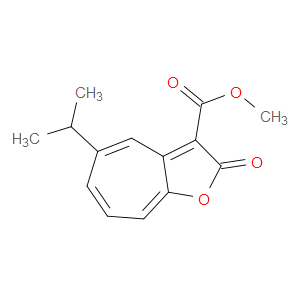 5-ISOPROPYL-3-(METHOXYCARBONYL)-2H-CYCLOHEPTA[B]FURAN-2-ONE - Click Image to Close