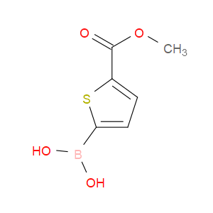 5-METHOXYCARBONYLTHIOPHENE-2-BORONIC ACID - Click Image to Close