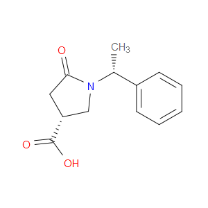 (3R)-5-OXO-1-[(1R)-1-PHENYLETHYL]PYRROLIDINE-3-CARBOXYLIC ACID - Click Image to Close