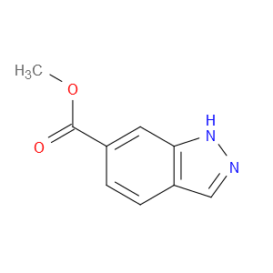 METHYL 1H-INDAZOLE-6-CARBOXYLATE