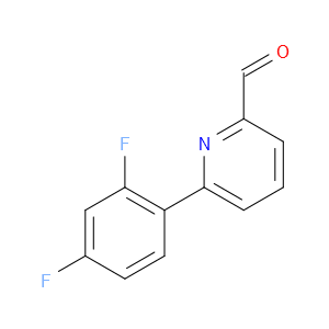 6-(2,4-DIFLUOROPHENYL)PYRIDINE-2-CARBALDEHYDE