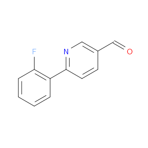 6-(2-FLUOROPHENYL)NICOTINALDEHYDE
