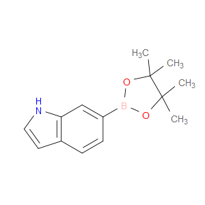6-(4,4,5,5-TETRAMETHYL-1,3,2-DIOXABOROLAN-2-YL)-1H-INDOLE