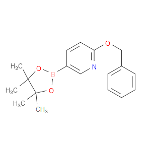 2-(BENZYLOXY)-5-(4,4,5,5-TETRAMETHYL-1,3,2-DIOXABOROLAN-2-YL)PYRIDINE