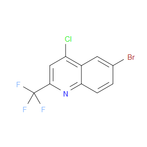 6-BROMO-4-CHLORO-2-(TRIFLUOROMETHYL)QUINOLINE
