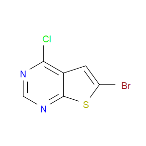 6-BROMO-4-CHLOROTHIENO[2,3-D]PYRIMIDINE - Click Image to Close