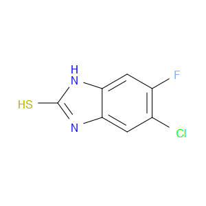 6-CHLORO-5-FLUOROBENZIMIDAZOLE-2-THIOL