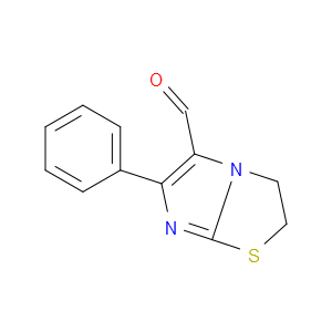6-PHENYL-2,3-DIHYDROIMIDAZO[2,1-B]THIAZOLE-5-CARBALDEHYDE - Click Image to Close