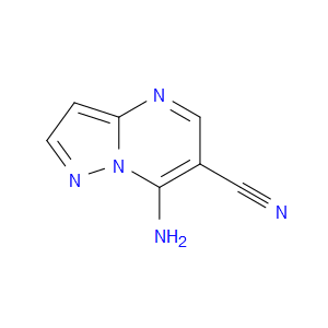 7-AMINOPYRAZOLO[1,5-A]PYRIMIDINE-6-CARBONITRILE - Click Image to Close