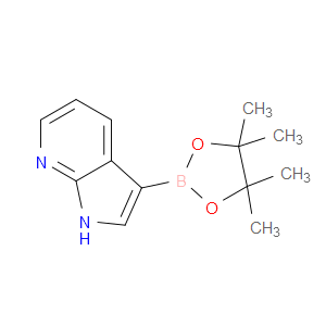 3-(4,4,5,5-TETRAMETHYL-1,3,2-DIOXABOROLAN-2-YL)-1H-PYRROLO[2,3-B]PYRIDINE