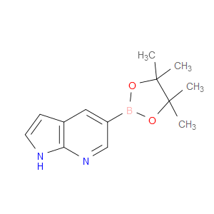 5-(4,4,5,5-TETRAMETHYL-1,3,2-DIOXABOROLAN-2-YL)-1H-PYRROLO[2,3-B]PYRIDINE