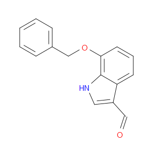 7-BENZYLOXYINDOLE-3-CARBALDEHYDE - Click Image to Close