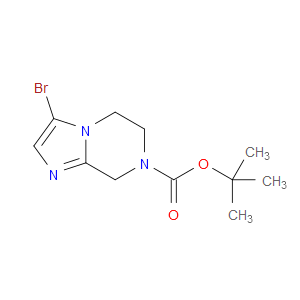 TERT-BUTYL 3-BROMO-5,6-DIHYDROIMIDAZO[1,2-A]PYRAZINE-7(8H)-CARBOXYLATE - Click Image to Close