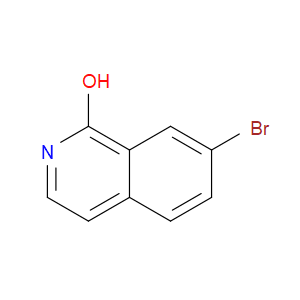 7-BROMO-1-HYDROXYISOQUINOLINE - Click Image to Close