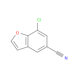 7-CHLOROBENZOFURAN-5-CARBONITRILE