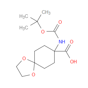 8-(BOC-AMINO)-1,4-DIOXASPIRO[4.5]DECANE-8-CARBOXYLIC ACID