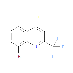8-BROMO-4-CHLORO-2-(TRIFLUOROMETHYL)QUINOLINE