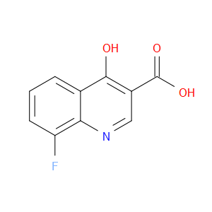 8-FLUORO-4-HYDROXYQUINOLINE-3-CARBOXYLIC ACID - Click Image to Close