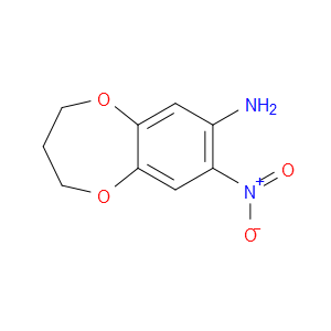 8-NITRO-3,4-DIHYDRO-2H-1,5-BENZODIOXEPIN-7-AMINE