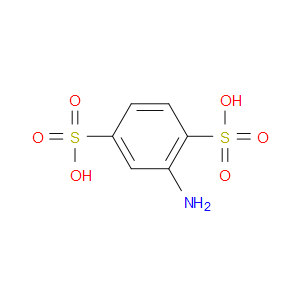2-AMINO-1,4-BENZENEDISULFONIC ACID - Click Image to Close
