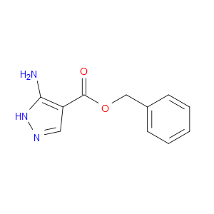 BENZYL 5-AMINO-1H-PYRAZOLE-4-CARBOXYLATE