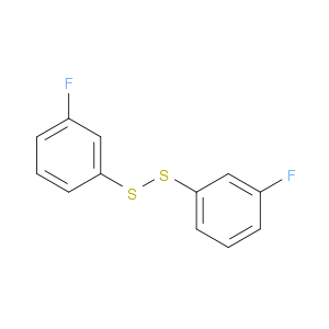 BIS(3-FLUOROPHENYL)DISULFIDE - Click Image to Close