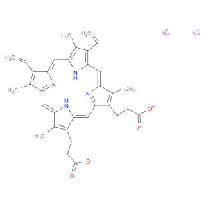 PROTOPORPHYRIN IX DISODIUM SALT - Click Image to Close