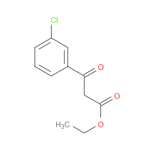 ETHYL 3-(3-CHLOROPHENYL)-3-OXOPROPANOATE - Click Image to Close
