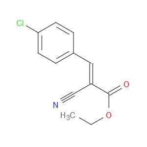 ETHYL 3-(4-CHLOROPHENYL)-2-CYANOACRYLATE