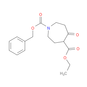 1-BENZYL 4-ETHYL 5-OXOAZEPANE-1,4-DICARBOXYLATE - Click Image to Close